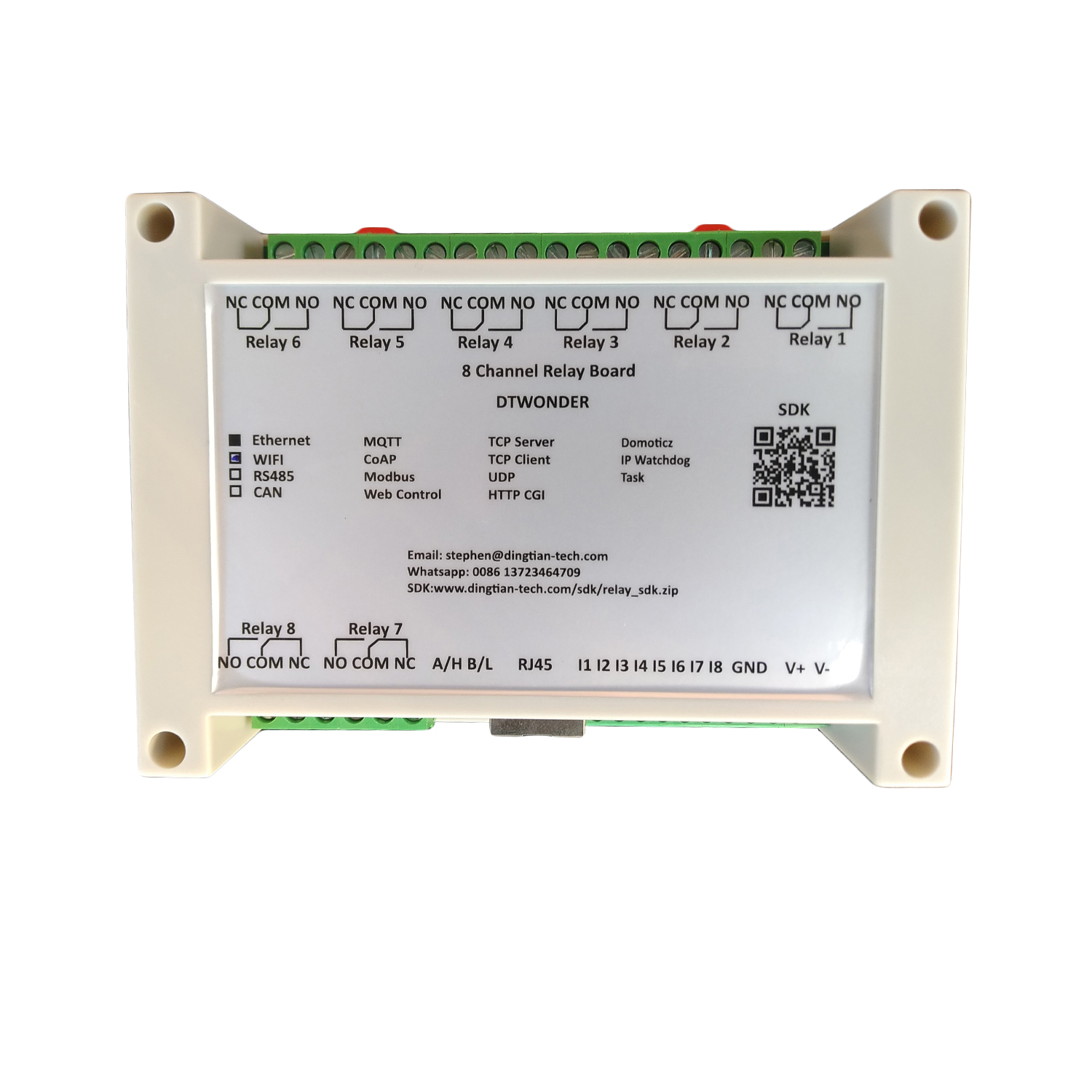 8channel relay box