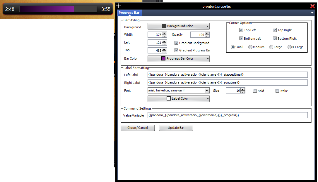 Designer ProgBar