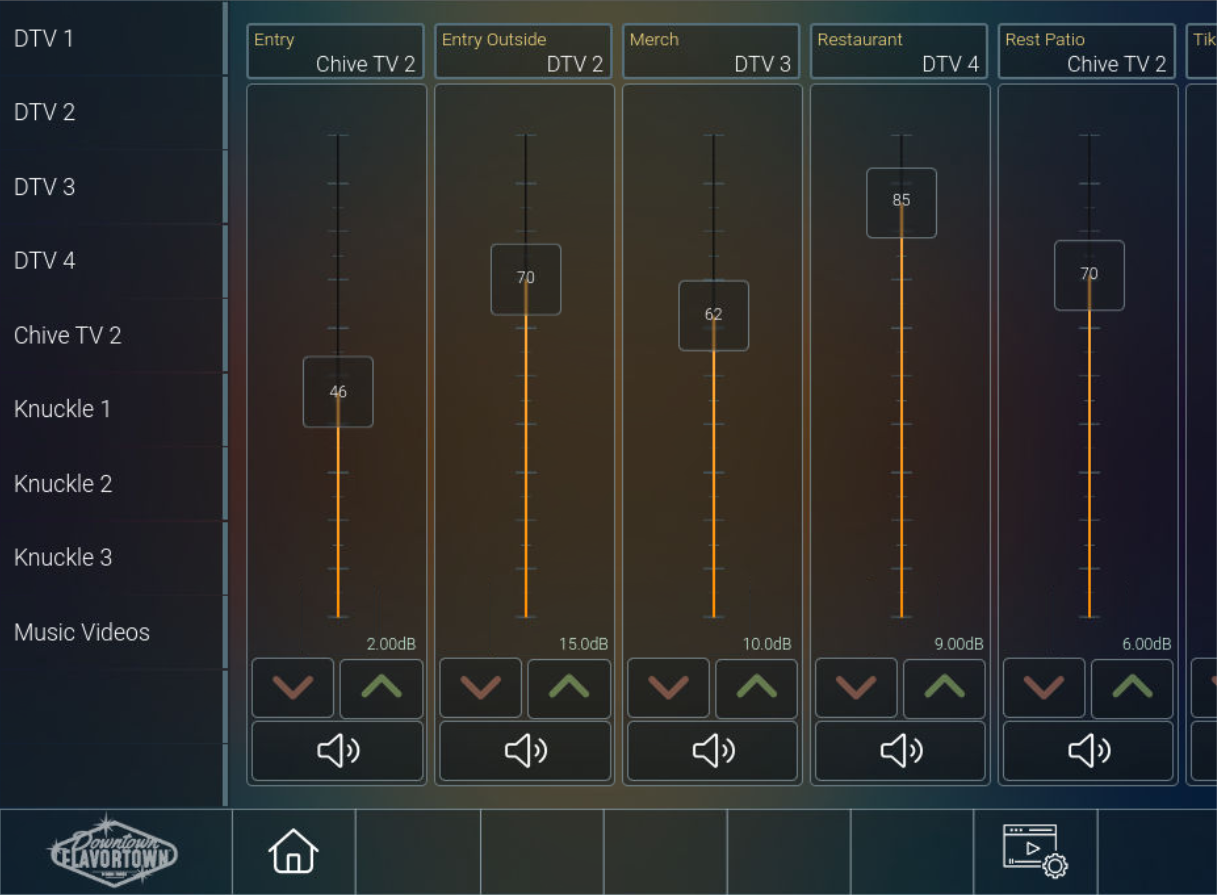 preset audio