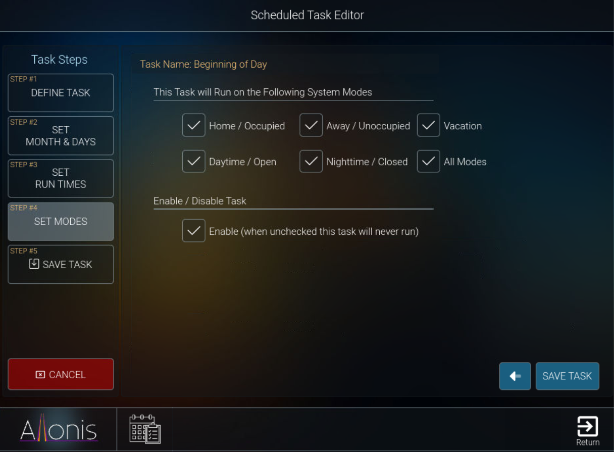 preset scheduler6
