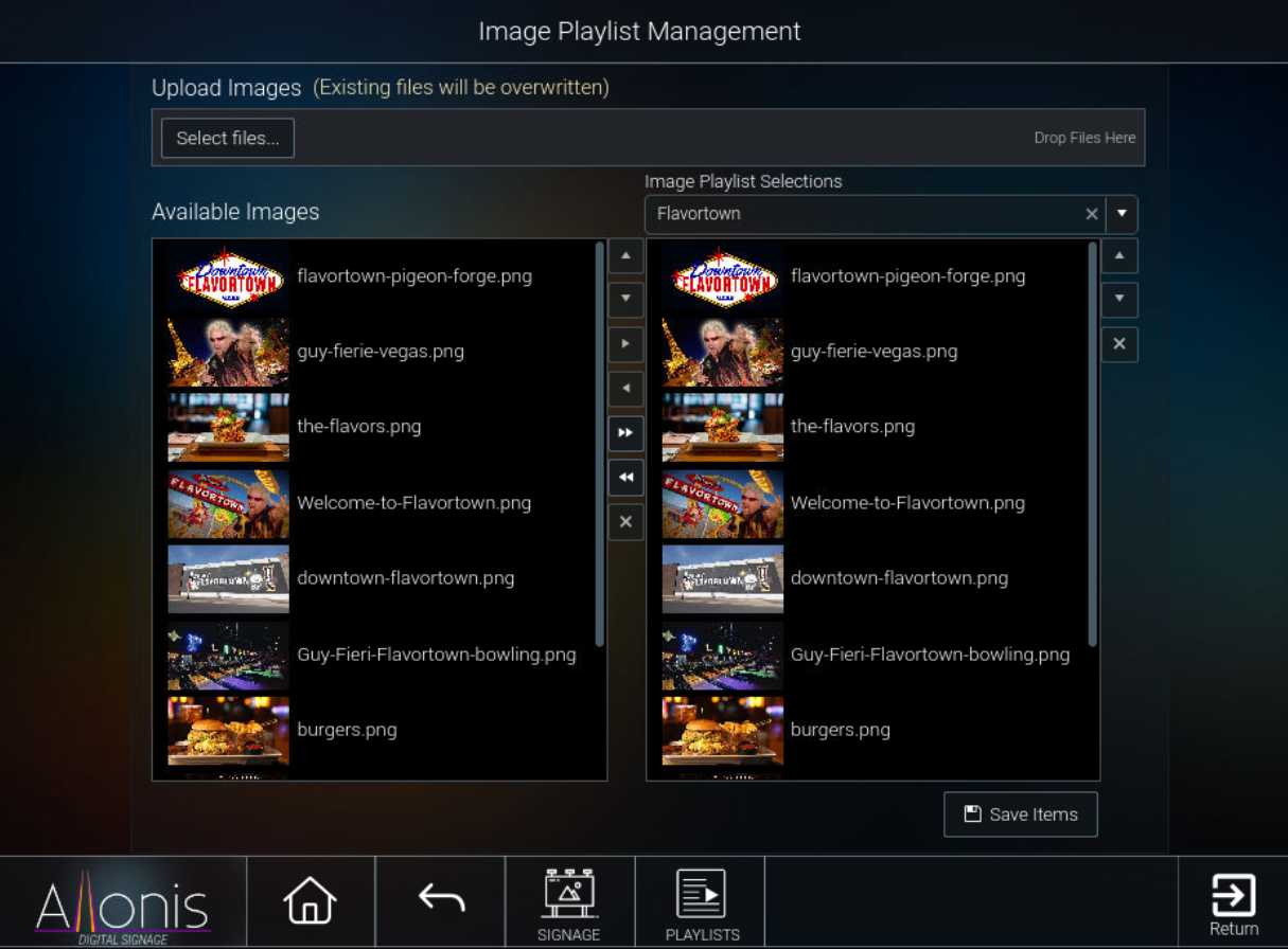 preset template playlist1