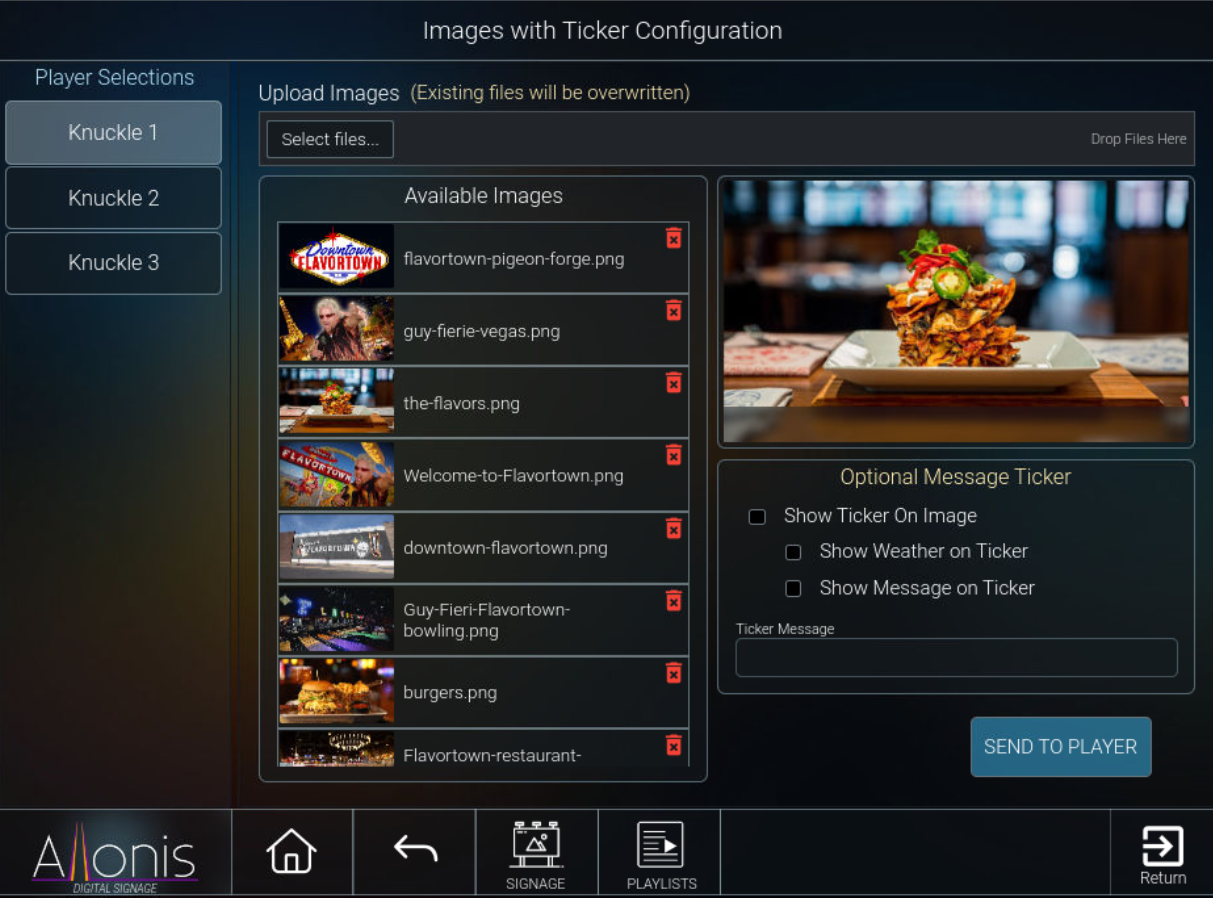 preset template ticker3