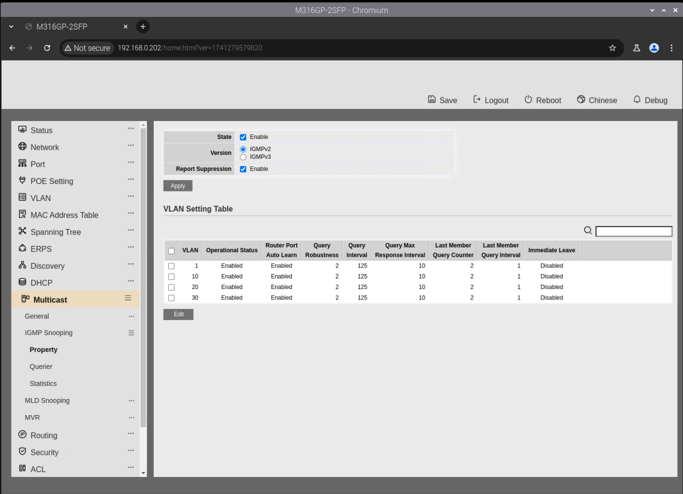 AddMulticast IGMP1