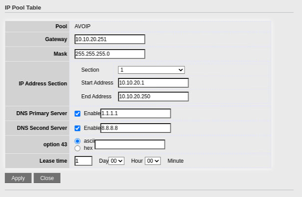AddVLAN DHCP2
