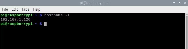 hostname 1