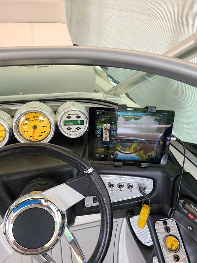 iPad mounted small